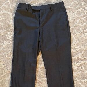 Men’s Calvin Klein charcoal grey dress pants 30x30 slim
